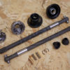 Kit arbres de roues diamètre 25