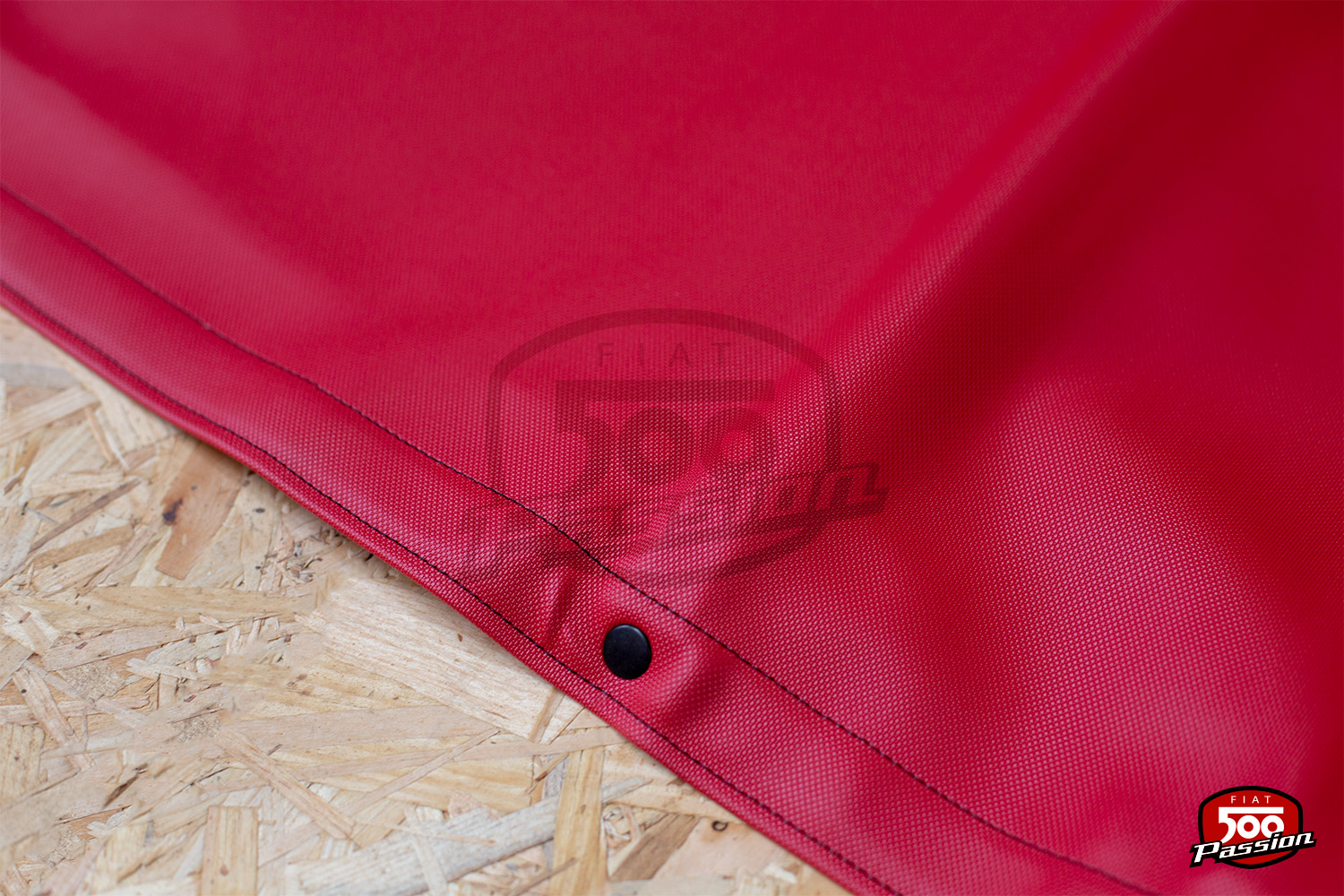 Capote en toile, rouge Fiat 500 Giardiniera - Pièces détachées